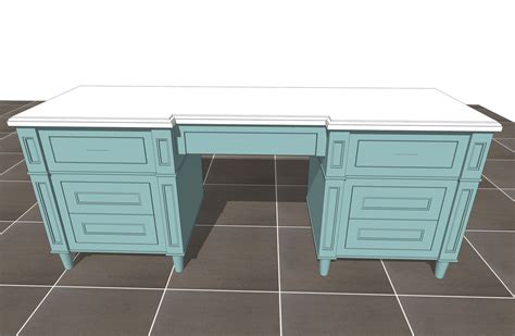 3D Traditional Bathroom Vanity Counter 310 431 7860 Agcaddesign