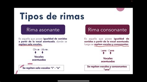 Rima Asonante Y Consonante Diferencias Y Ejemplos Descubre Todo