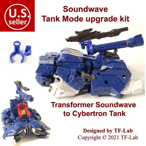 Transformers Studio Series Ss Soundwave Tank Adapter Upgrade Kit