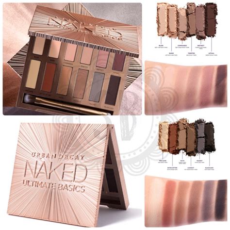 Urban Decay Naked Ultimate Basics Eyeshadow Palette Shopee Thailand