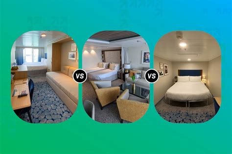 Wonder Of The Seas Inside Balcony And Suite Cruise Cabins Compared