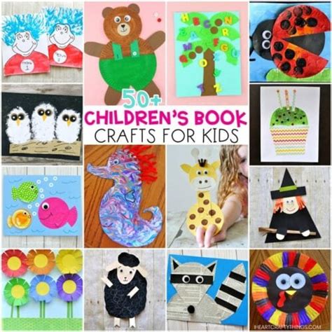 Childrens Book Crafts I Heart Crafty Things