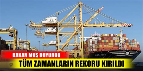 Son Dakika Tüm zamanların ihracat rekoru kırıldı