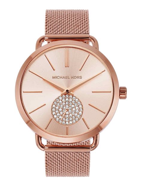 Michael Kors Portia Rose Gold Watch Mk