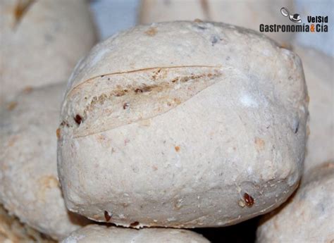 Panecillos de pipas avena y linaza Gastronomía Cía