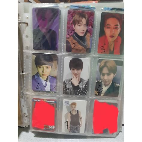 Jual PHOTOCARD OFFICIAL EXO CHANYEOL SUHO KAI LAY CHEN XIUMIN DO SUHO