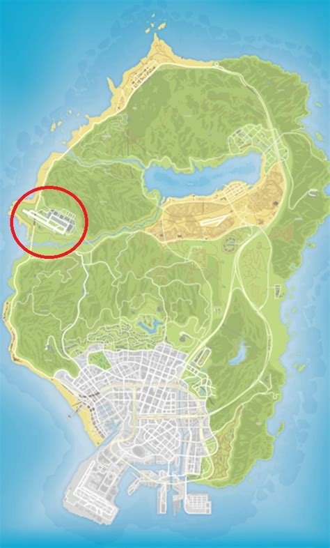 O Est La Base Militaire De Gta Carte Et Emplacement Du Fort Zancudo