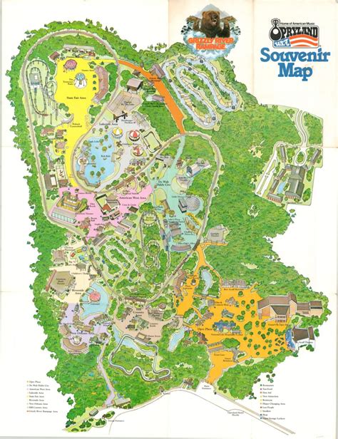 opryland hotel map  map elyn norene