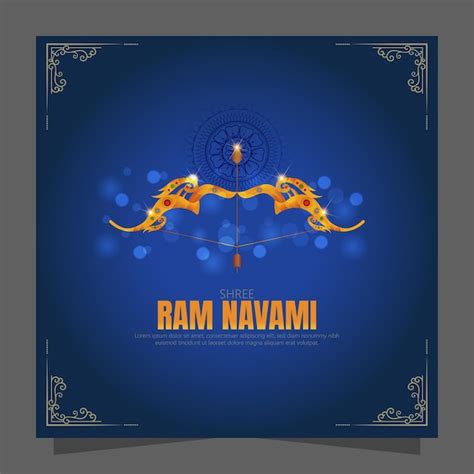 Ram Navami Ist Ein Hinduistisches Fest Das Zur Feier Der Geburt Von