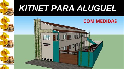 Kitnets Para Aluguel Vers O Planta Baixa Youtube