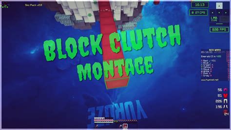 Block Clutch Montage Youtube