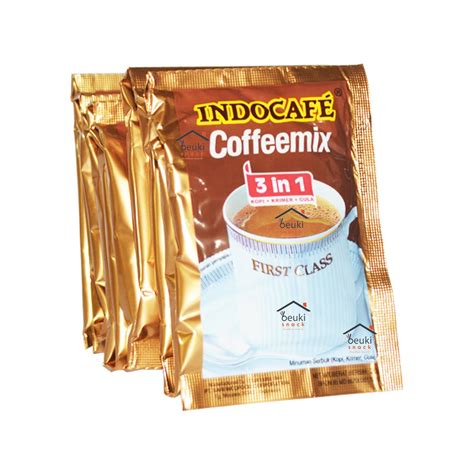 RENCENG Indocafe Coffeemix 3in1 Minuman Kopi Sachet Fisrt Class Tinggal ...