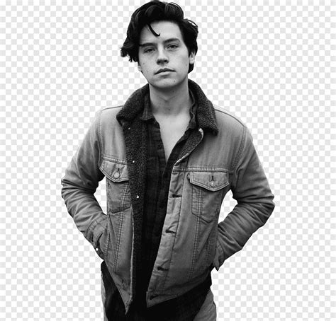 Grayscale Of A Man Cole Sprouse Jughead Jones Riverdale Archie Andrews