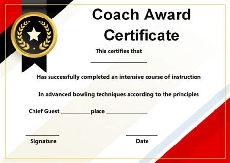 Coach Certificate Of Appreciation 9 Professional Templates For Hisher