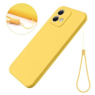 Motorola Moto G84 Liquid Silicone Case Yellow