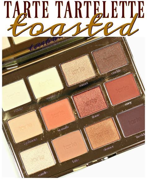 Tarte Tartelette Toasted Eyeshadow Palette Swatches Review EOTD