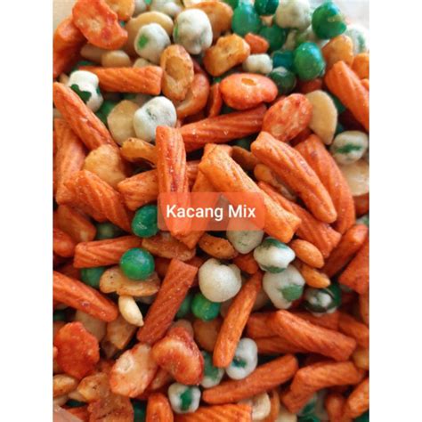 Jual Kacang Mix Gr Kacang Campur Snack Kiloan Makanan Ringan Jajanan