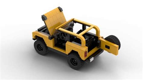 Ford Bronco 2021 2-door - LEGO® MOC Instructions