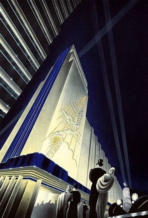 Streamline Deco Illustration By Robert Hoppe Art Deco Nouveau Streamline Moderne Pinterest