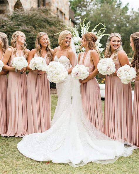 Blush bridesmaid dresses for 2023 18 gowns faqs – Artofit