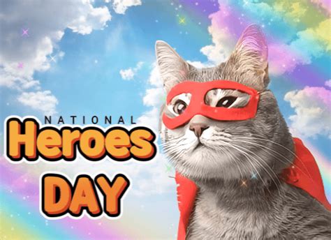 Im Here To Save The Day Free National Heroes Day Ecards Greetings