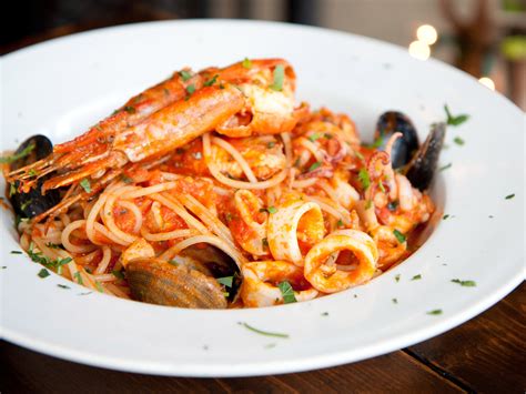 Seafood Medley Pasta