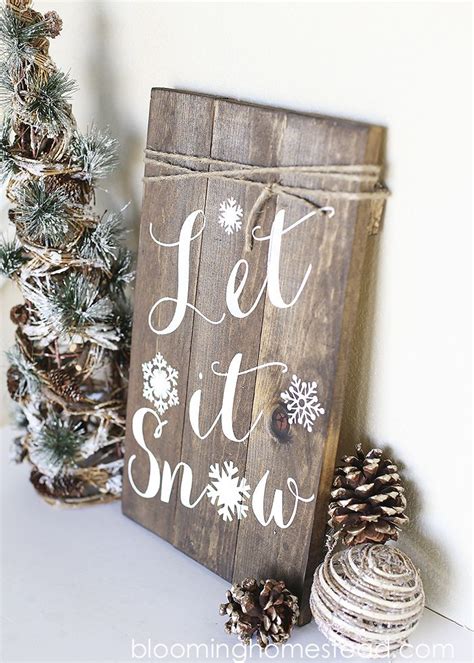 Rustic Christmas Signs We Love B Lovely Events