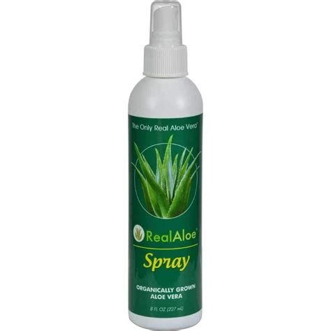 Real Aloe Inc Aloe Vera Spray 8 Oz