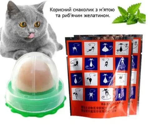 Купить Лакомство для кошек с кошачьей мятой и витаминами., цена 56.70 ...