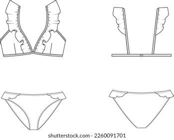 Lingerie Tech Pack Images Stock Photos And Vectors Shutterstock