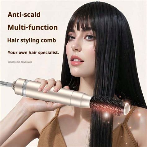 In Hair Dryer Brush Negative Ionic Hot Air Brush Hair Styling Tool Set Upgraged With