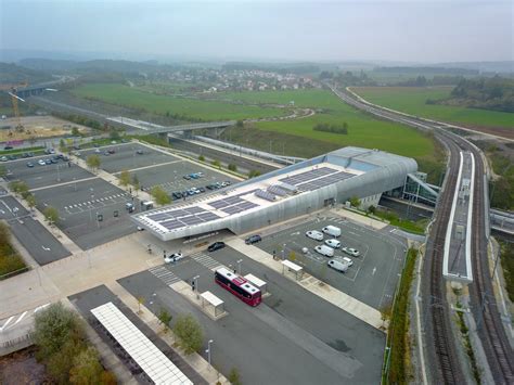 L e raccordement de la ligne Epinal Belfort à la gare TGV de Meroux