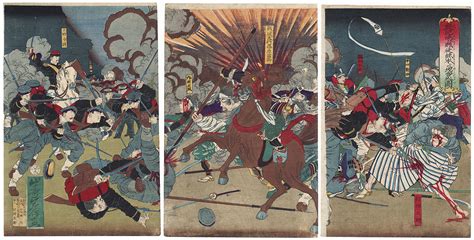 Toshinobu 1857 1886 Kagoshima News The Battle Of Major General