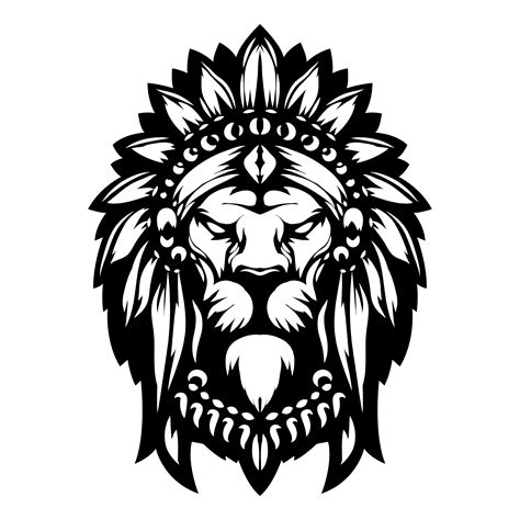 Lion Head Svg Digital File Lion Head For Printing On Etsy