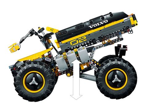 Lego Technic Pas Cher Le Tractopelle Volvo Concept Zeux