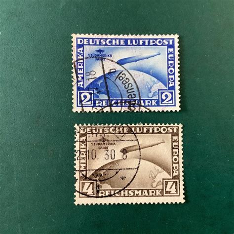 Deutsches Reich 1930 Südamerika Fahrt Michel 438 439 Catawiki