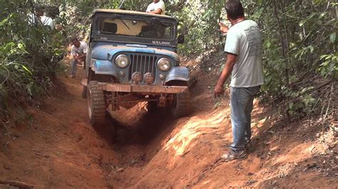 Jeep Willys Na Trilha Do Bananal Youtube