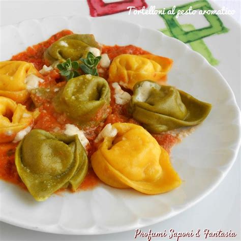 Tortelloni Al Pesto Aromatico Di Melanzane E Pomodorini Ricetta Appetitosa