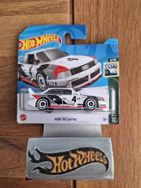 Hot Wheels Retro Racers 2023 Audi 90 Quattro 6 10 Short Card