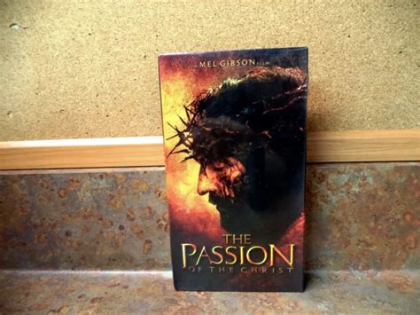 The Passion Of The Christ Vhs Jim Caviezel Monica Bellucci Mel