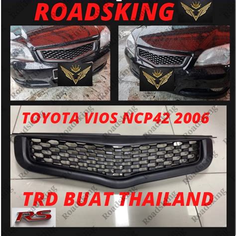 Toyota Vios Ncp Facelift Front Bumper Grill Abs Material