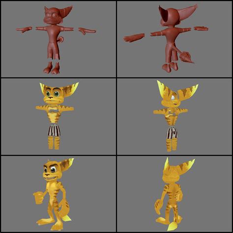 Nude Ratchet WIP By Lemotter