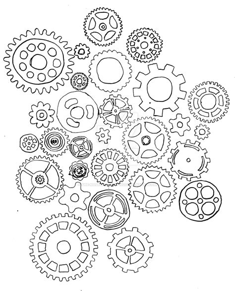 Cog Drawing At Getdrawings Free Download