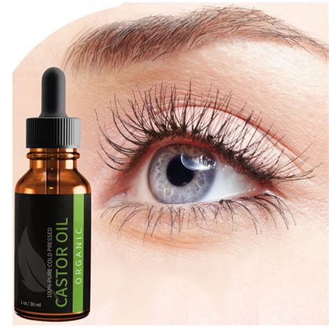 30ml Eyelash Growth Organic Castor Oil Set Eye Lash Enhancer Longer