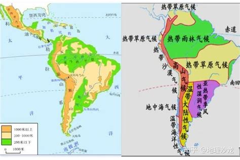 南美洲气候特征：以安第斯山脉为界分东西两部分，存明显气候差异 知乎