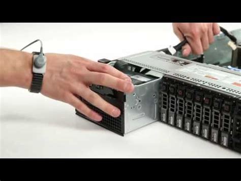 Dell Poweredge R Remove Install Control Panel Assembly Youtube