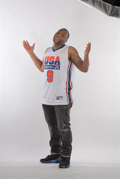 Michael Jordan White #9 USA Throwback Basketball Jersey | The Kloset Shop