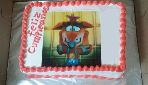 Crash Birthday Cake Crash Bandicoot Amino Amino