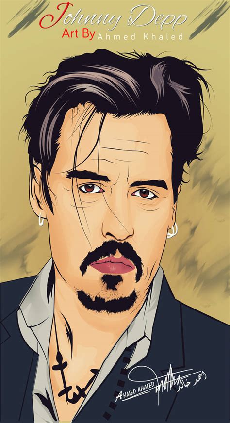 Vector Art Johnny Depp By Ak Designer On Deviantart