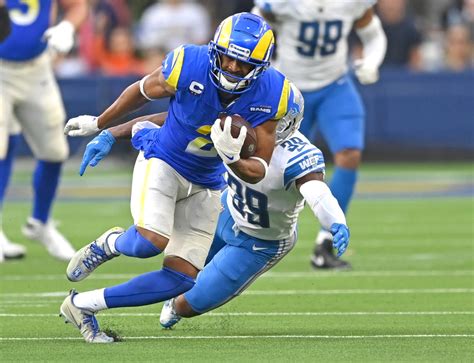 Los Angeles Rams Wide Receiver Robert Woods Tears Acl In Practice